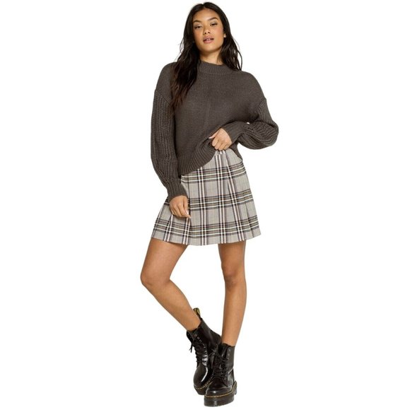 ELODIE Chunky Sweater in Forged Iron - NWT - Size Large - Picture 4 of 4